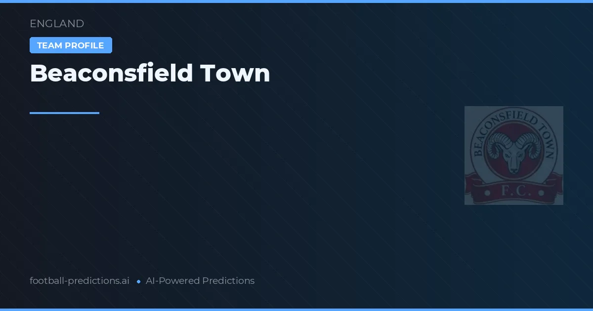 Beaconsfield Town Palpites & Estatísticas