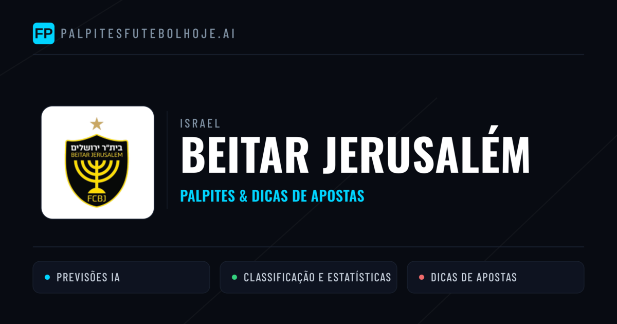 Beitar Jerusalém Palpites & Estatísticas