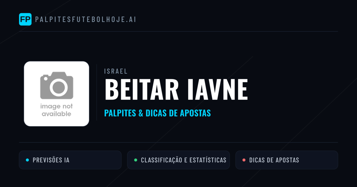 Beitar Iavne Palpites & Estatísticas