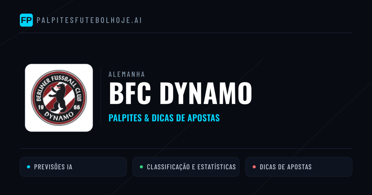 BFC Dynamo Palpites & Estatísticas