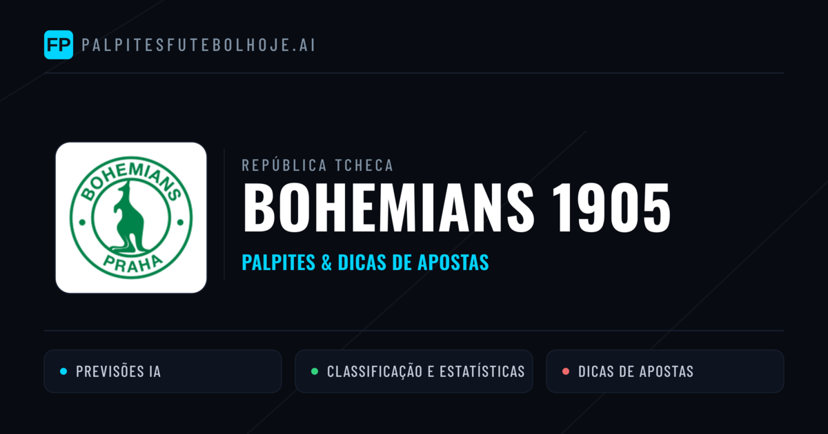Bohemians 1905 Palpites & Estatísticas
