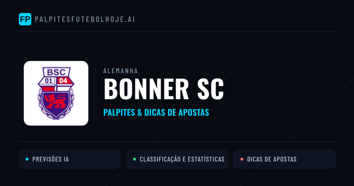 Bonner SC Palpites & Estatísticas