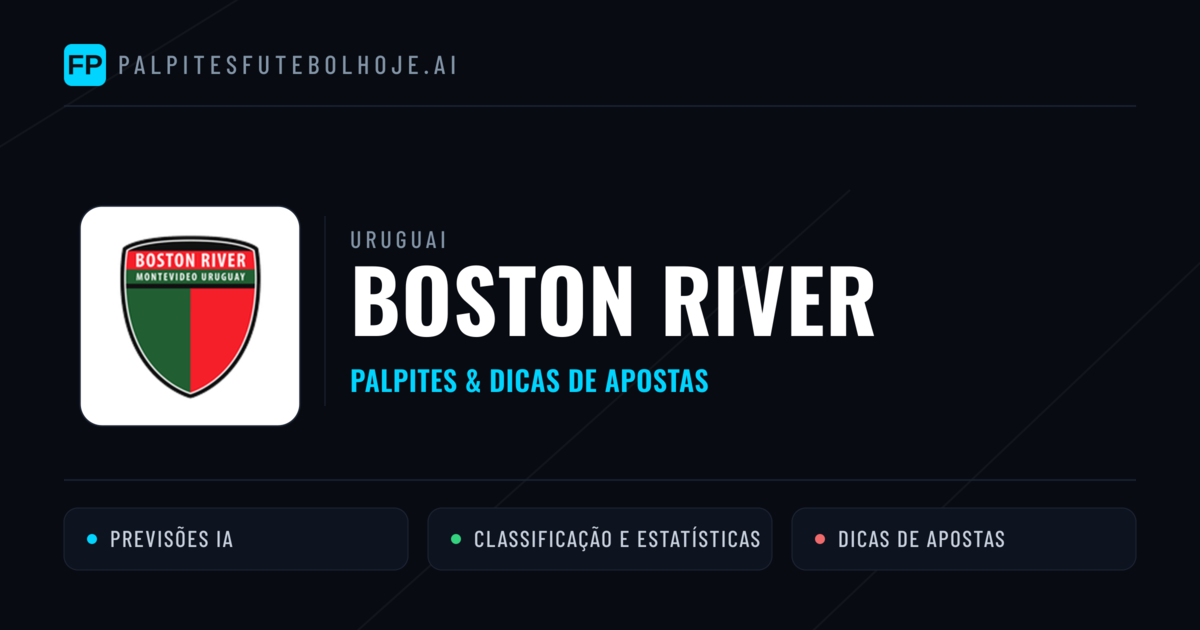 Boston River Palpites & Estatísticas