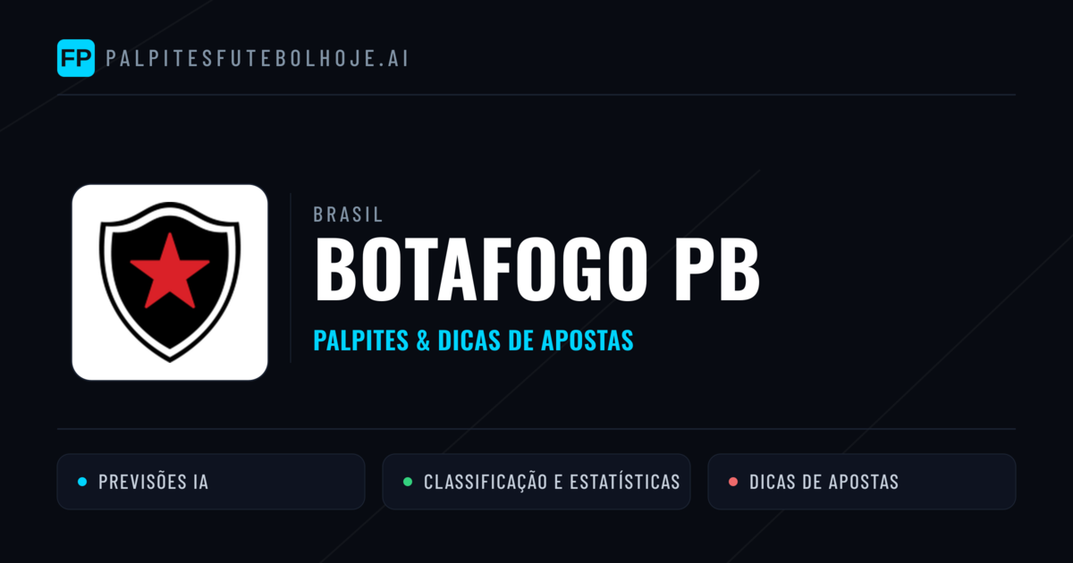 Botafogo PB Palpites & Estatísticas