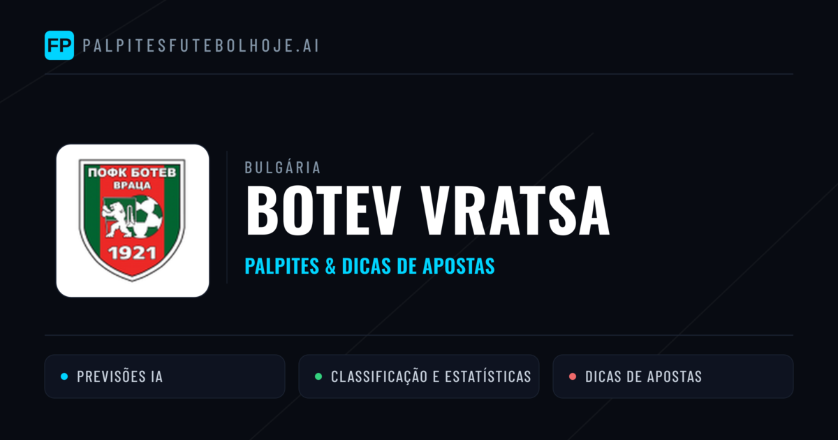 Botev Vratsa Palpites & Estatísticas