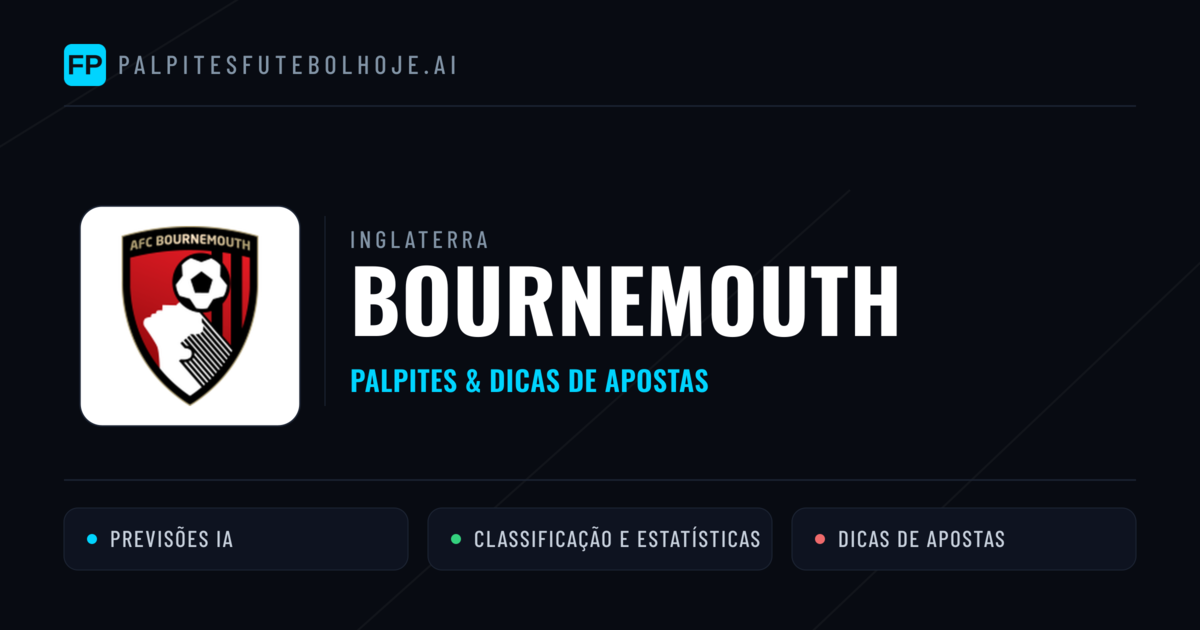 Bournemouth Palpites & Estatísticas