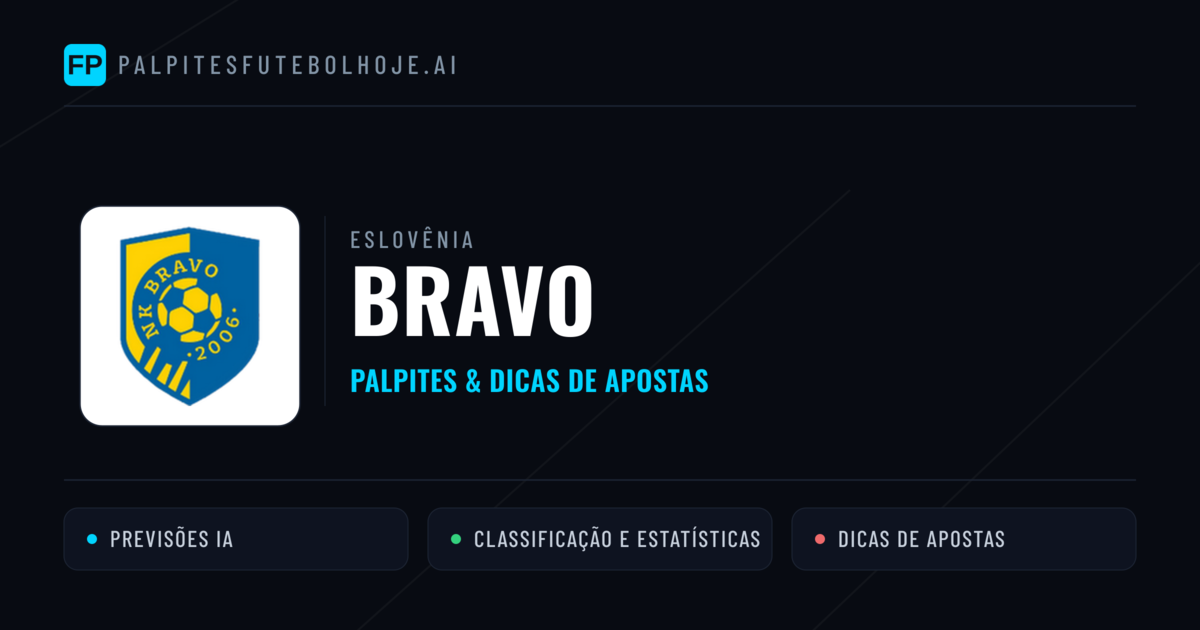 Bravo Palpites & Estatísticas