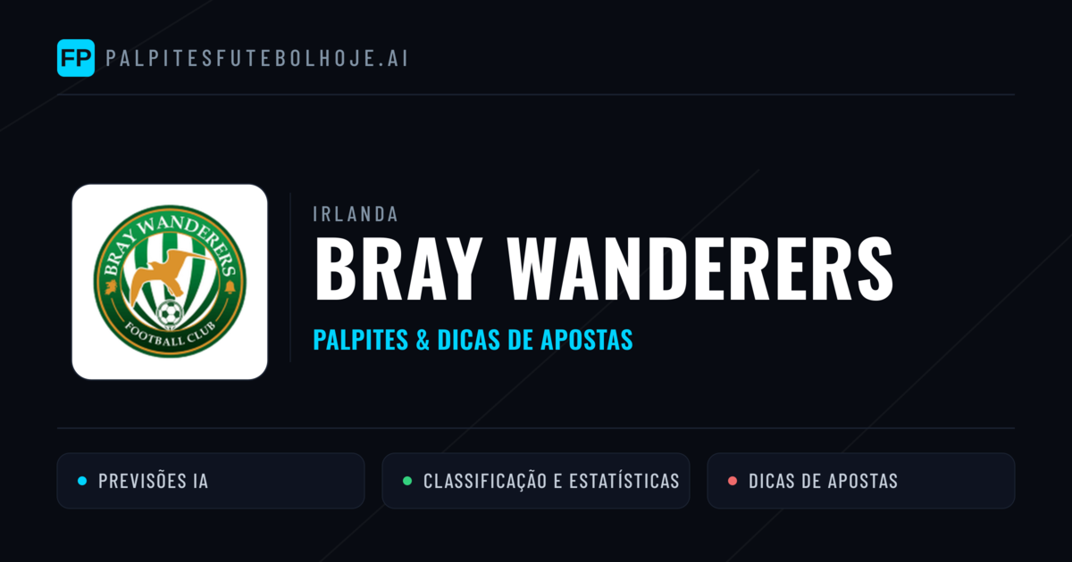 Bray Wanderers Palpites & Estatísticas