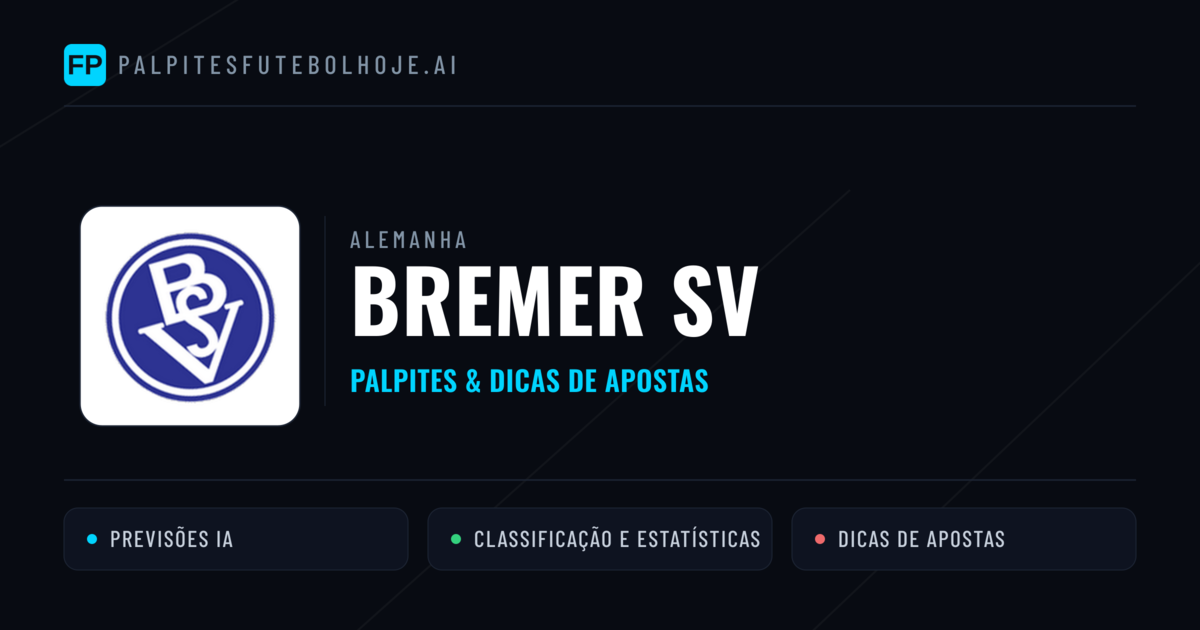 Bremer SV Palpites & Estatísticas