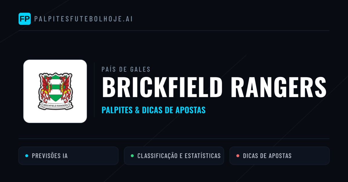 Brickfield Rangers Palpites & Estatísticas