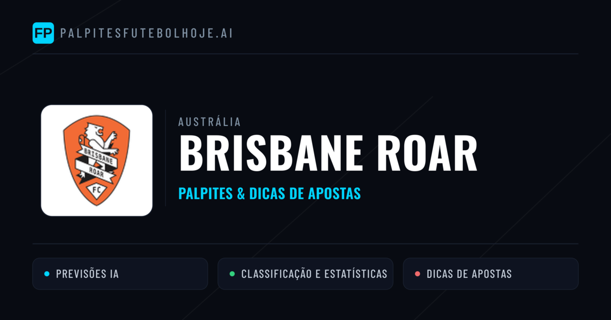 Brisbane Roar Palpites & Estatísticas