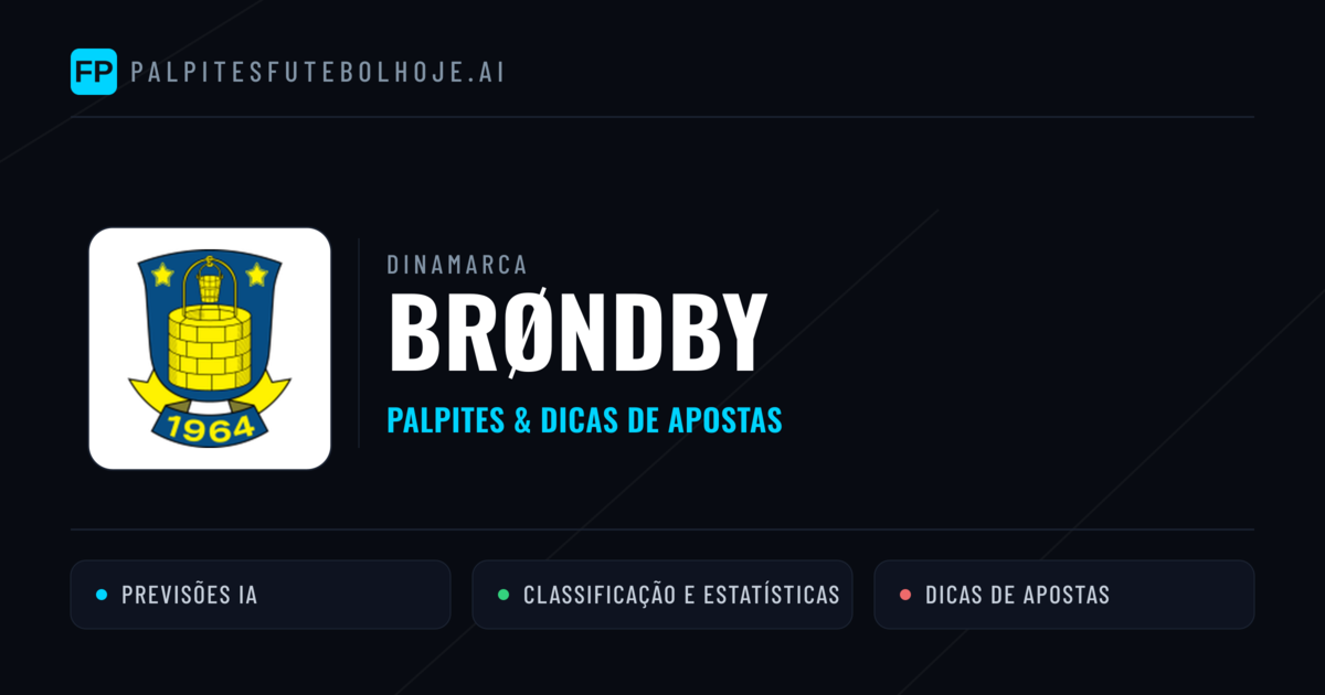 Brøndby Palpites & Estatísticas