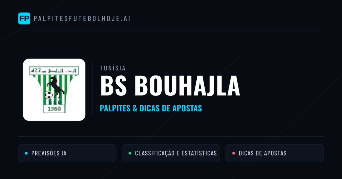 BS Bouhajla Palpites & Estatísticas