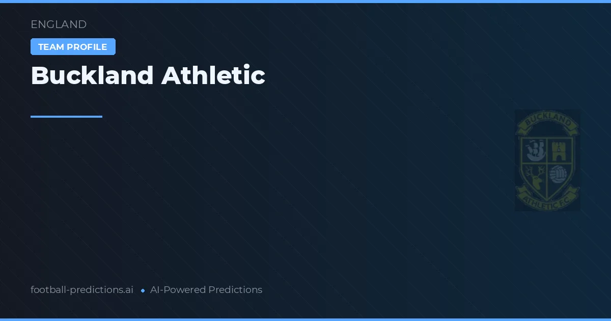 Buckland Athletic Palpites & Estatísticas