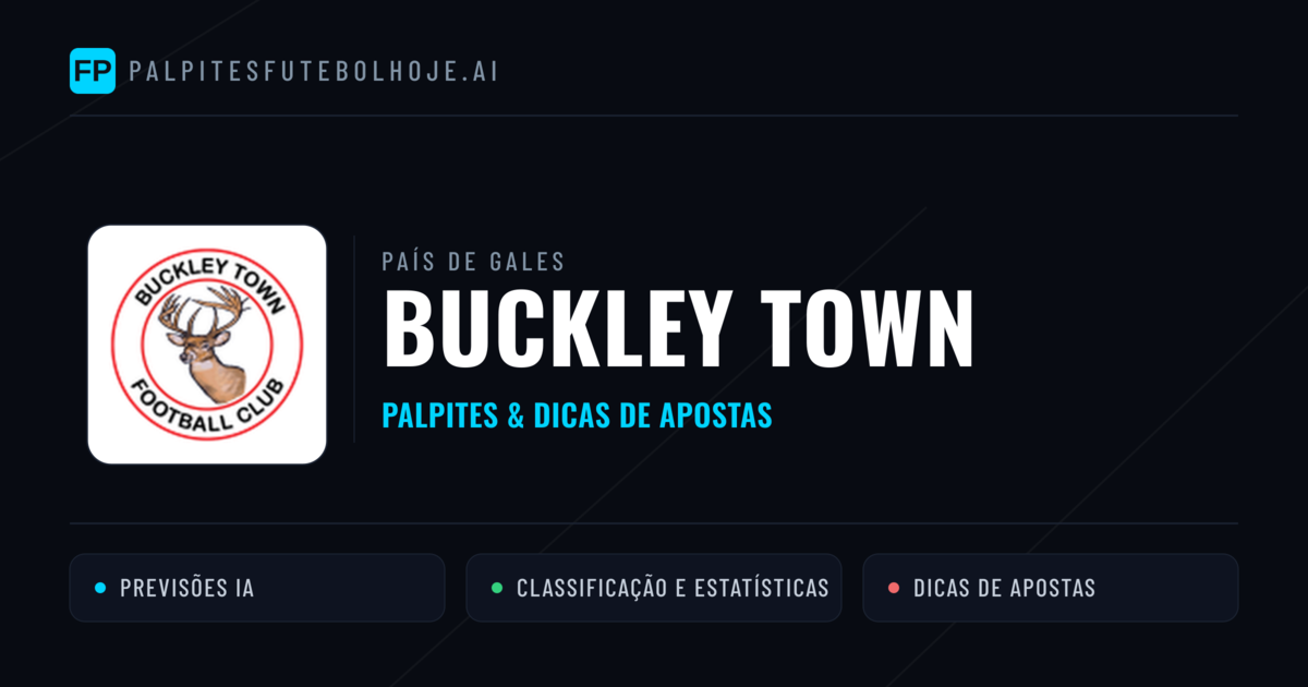 Buckley Town Palpites & Estatísticas