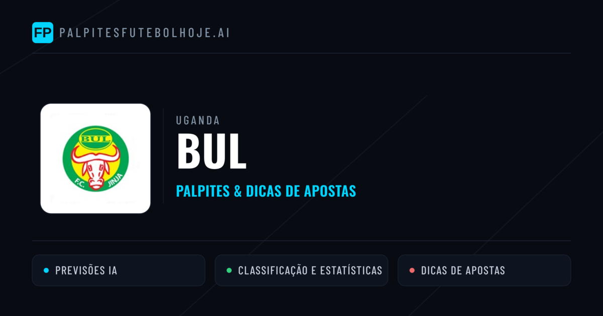 BUL Palpites & Estatísticas