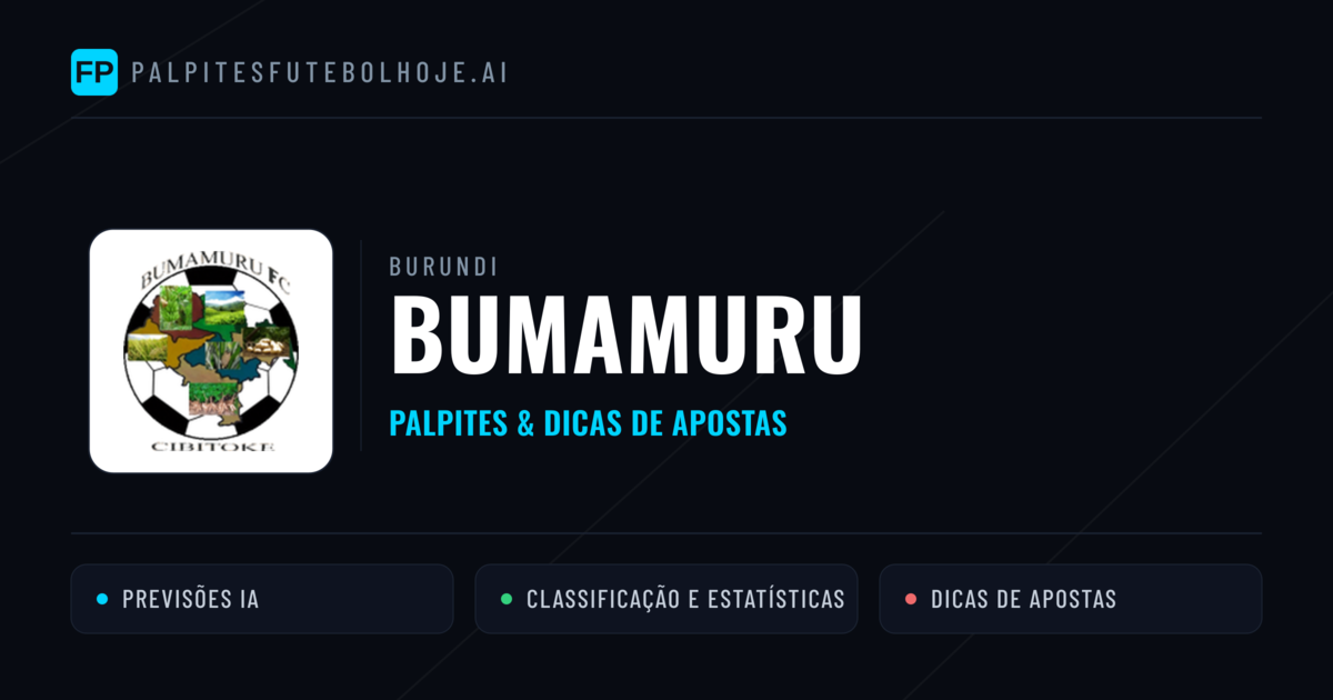 Bumamuru Palpites & Estatísticas