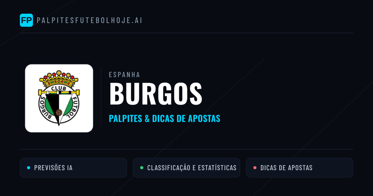 Burgos Palpites & Estatísticas