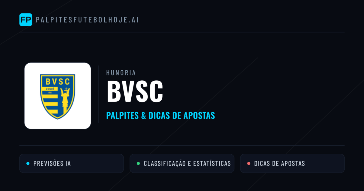 BVSC Palpites & Estatísticas