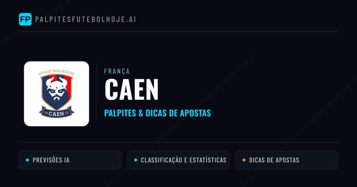 Caen Palpites & Estatísticas
