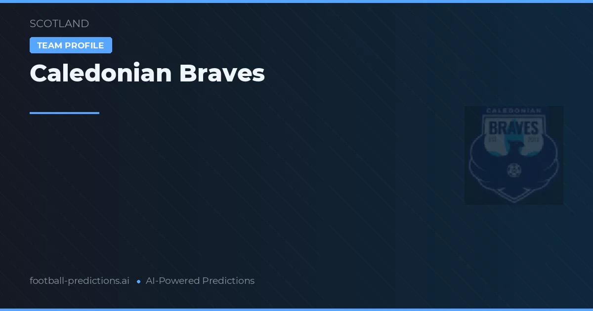 Caledonian Braves Palpites & Estatísticas