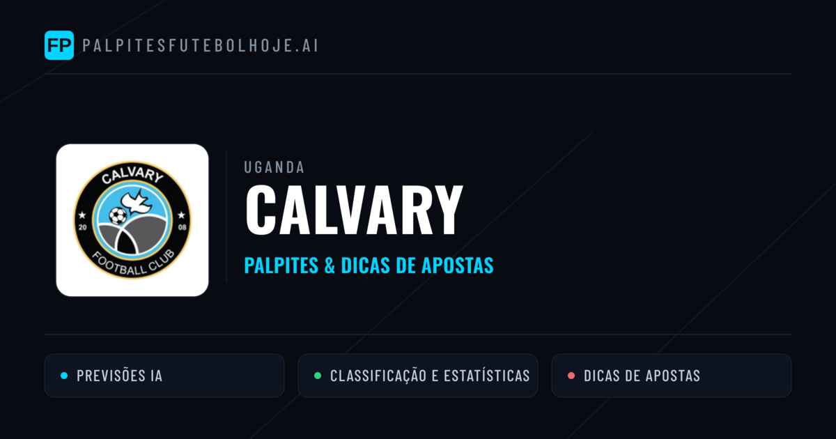 Calvary Palpites & Estatísticas