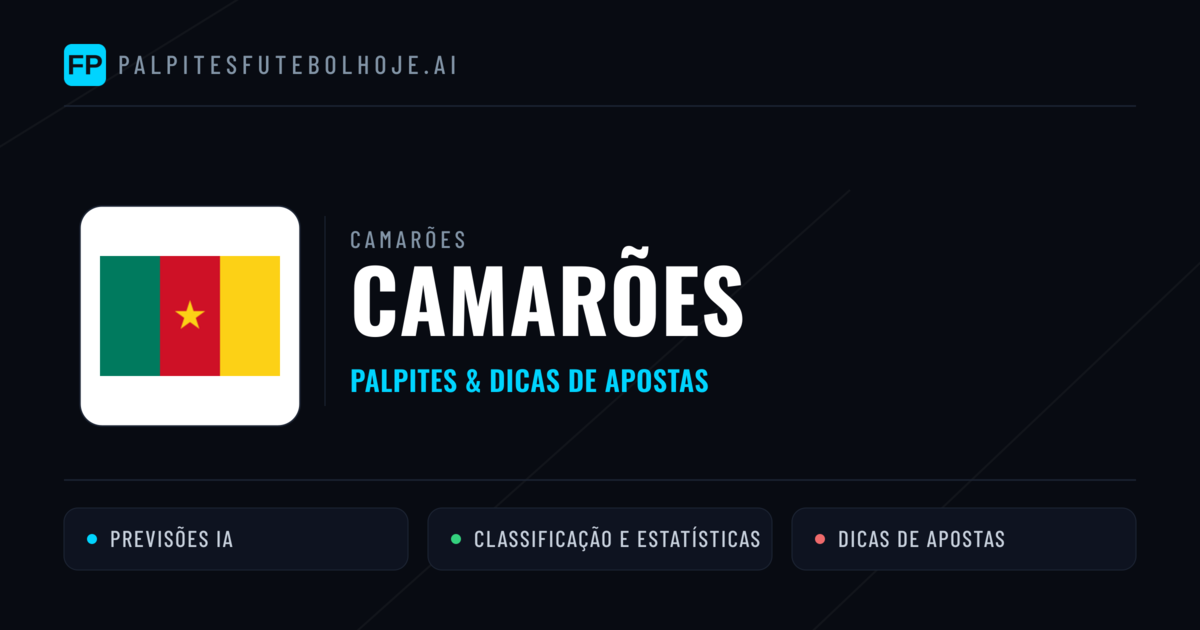 Camarões Palpites & Estatísticas