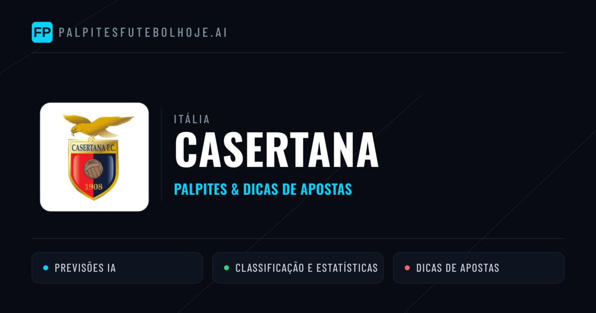 Casertana Palpites & Estatísticas