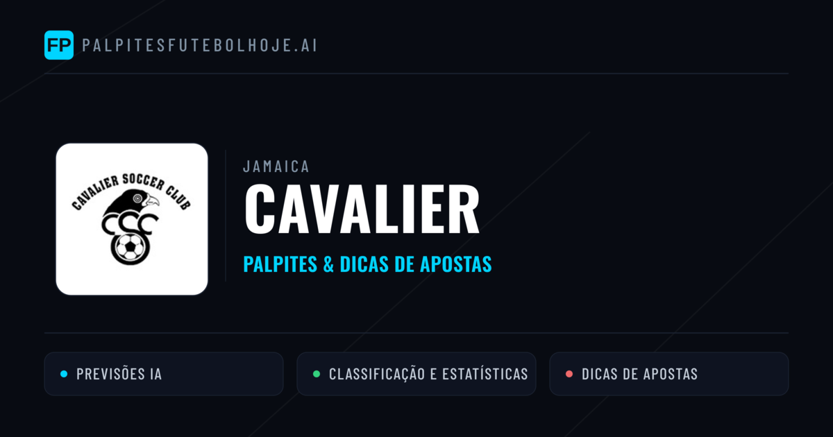 Cavalier Palpites & Estatísticas