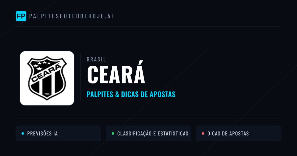 Ceará Palpites & Estatísticas