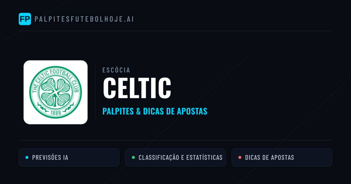 Celtic Palpites & Estatísticas