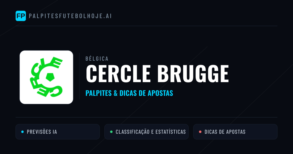 Cercle Brugge Palpites & Estatísticas