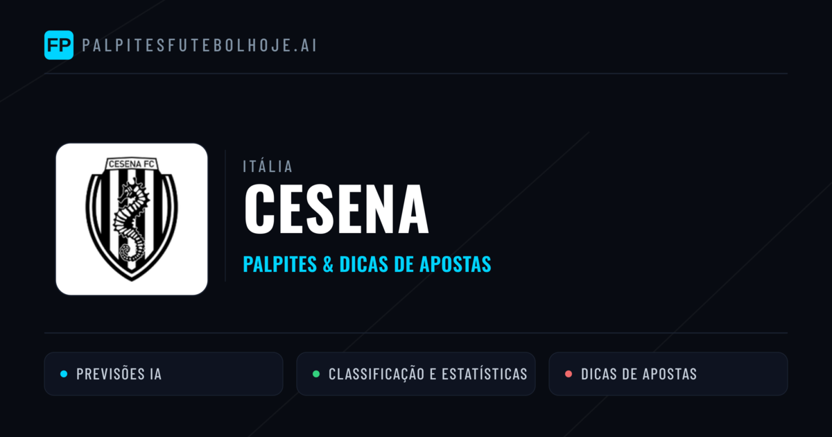 Cesena Palpites & Estatísticas