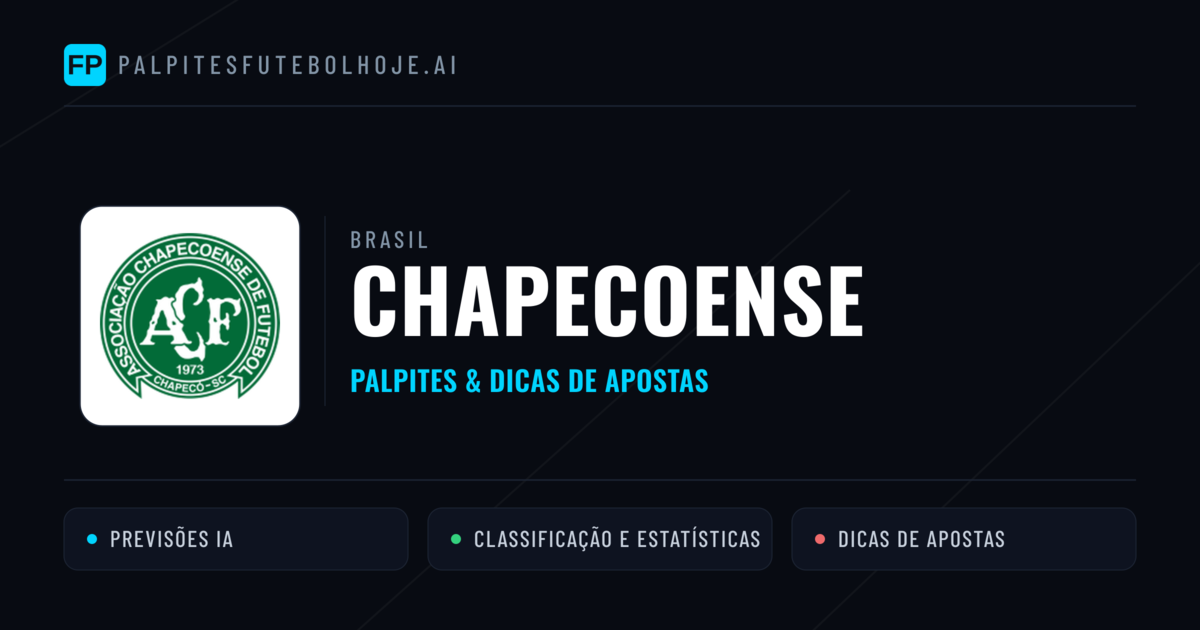 Chapecoense Palpites & Estatísticas
