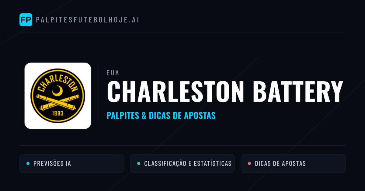 Charleston Battery Palpites & Estatísticas