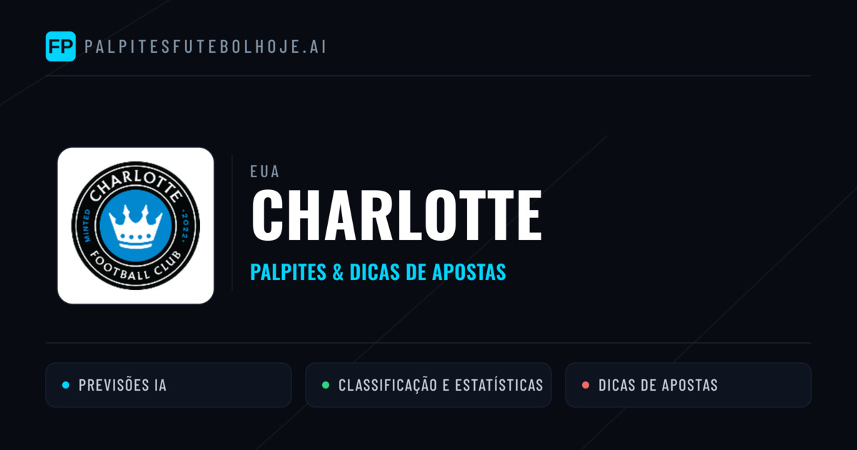 Charlotte Palpites & Estatísticas