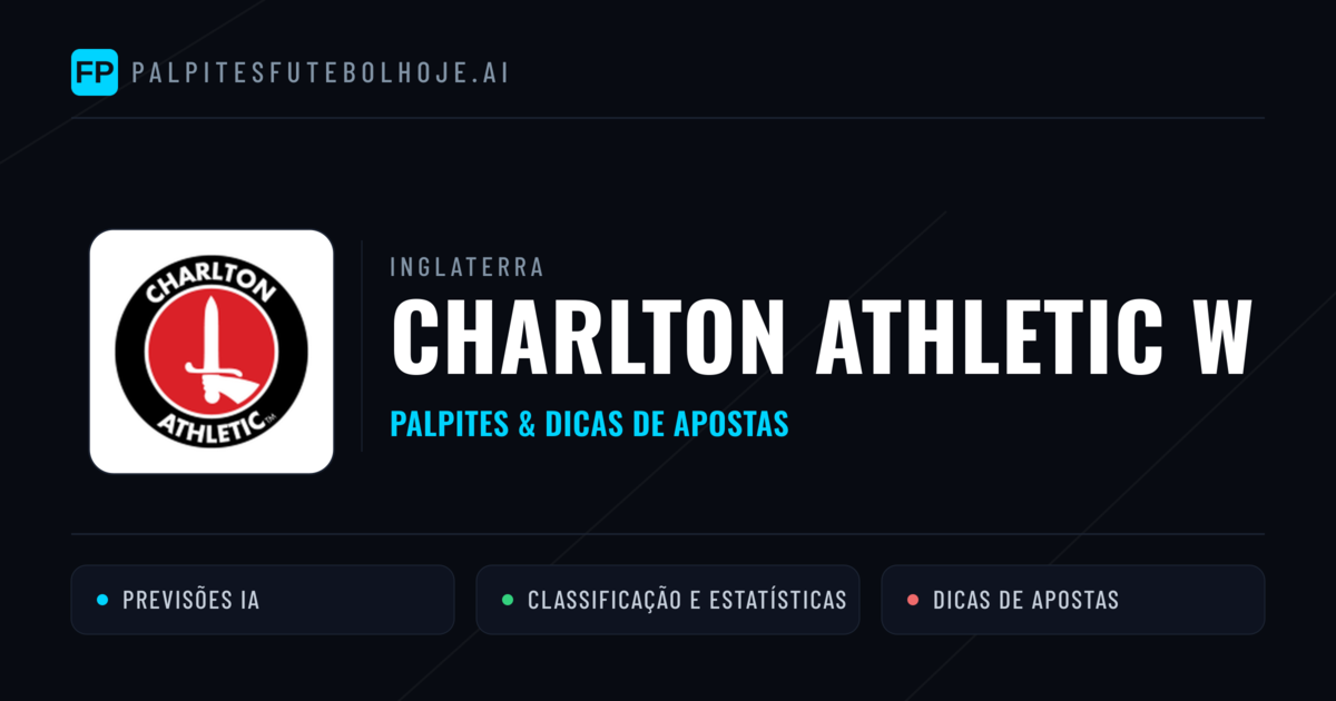 Charlton Athletic W Palpites & Estatísticas