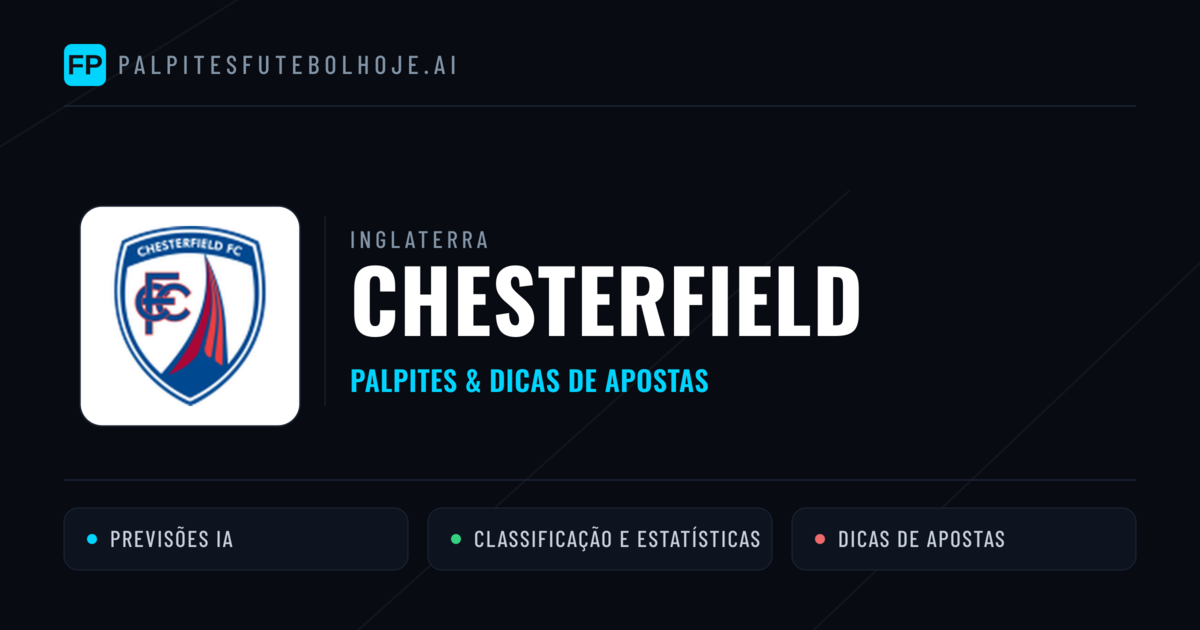 Chesterfield Palpites & Estatísticas