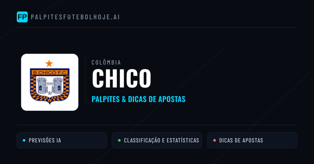 Chico Palpites & Estatísticas