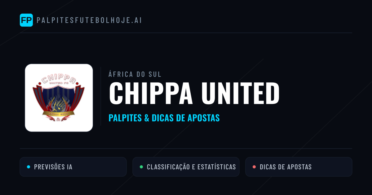 Chippa United Palpites & Estatísticas