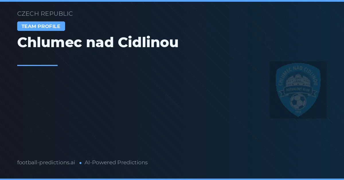 Chlumec nad Cidlinou Palpites & Estatísticas