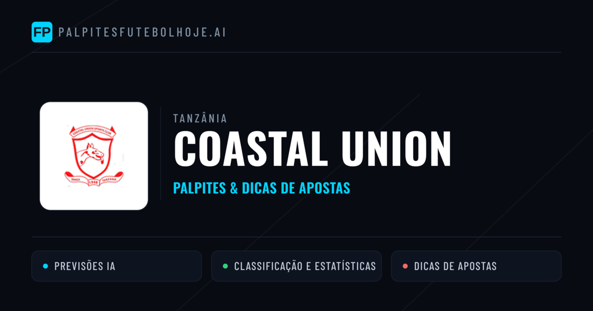 Coastal Union Palpites & Estatísticas