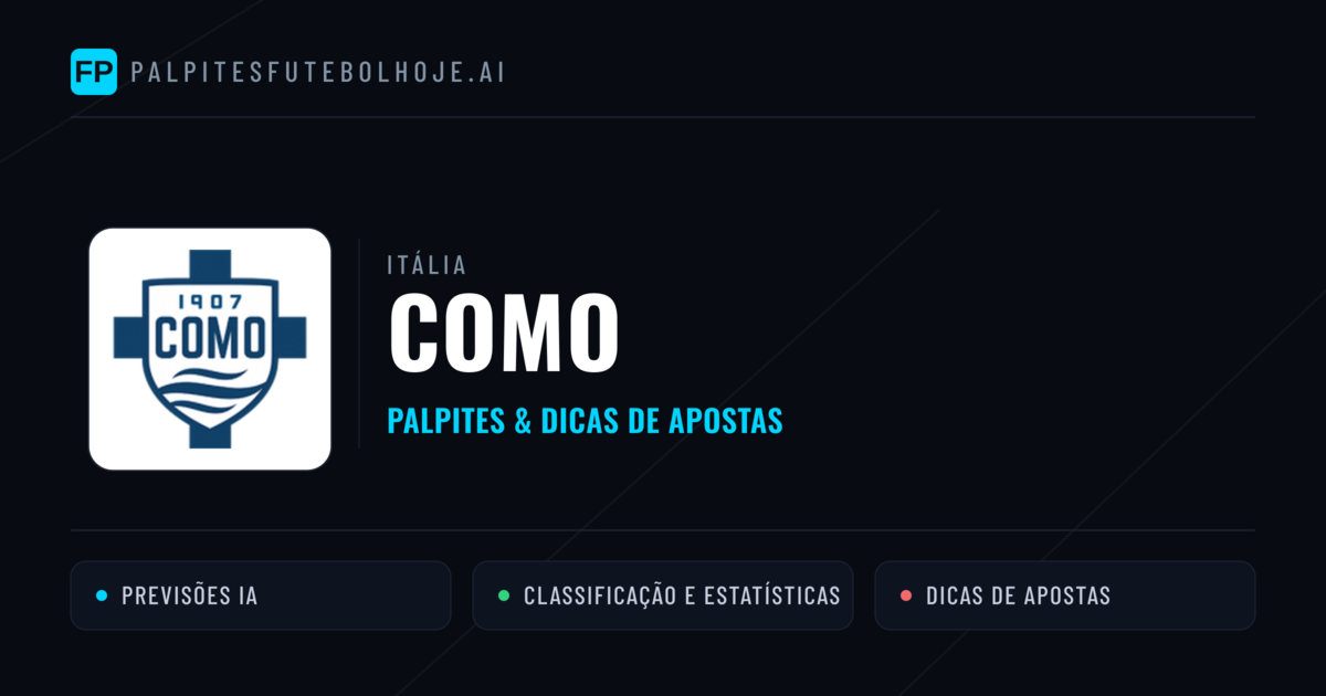 Como Palpites & Estatísticas
