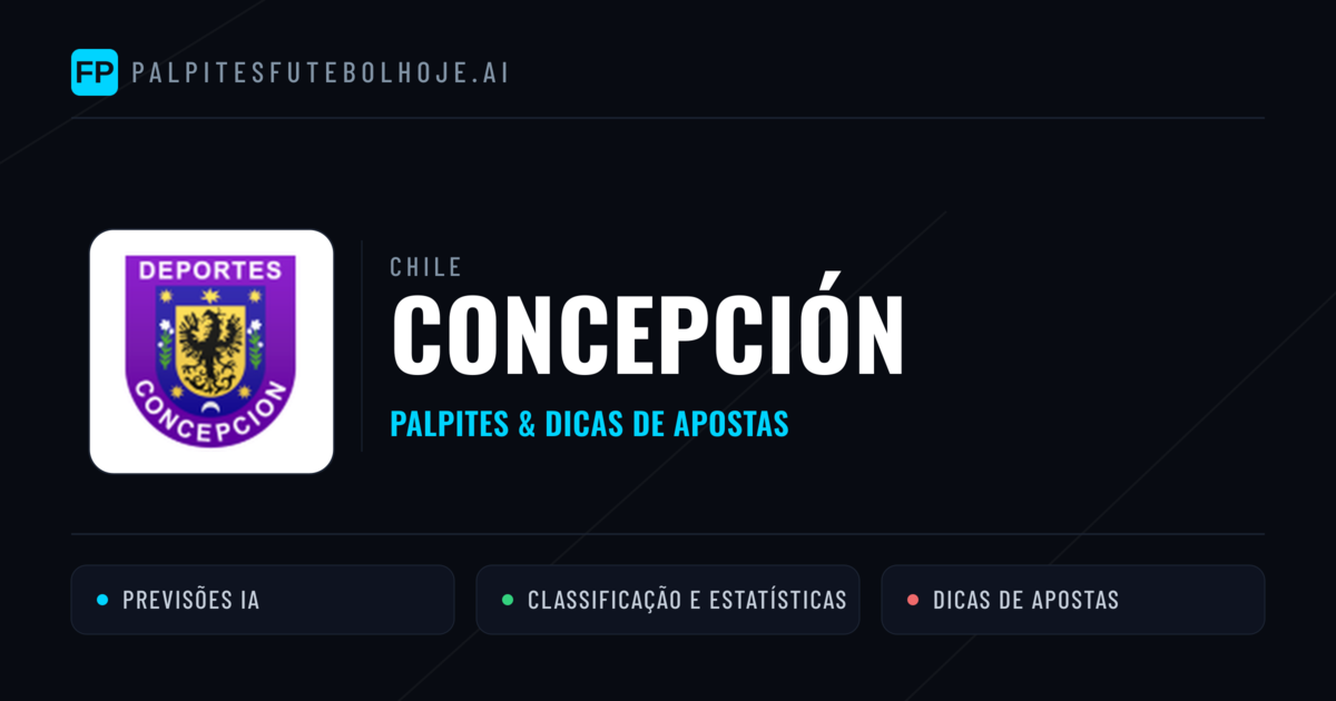 Concepción Palpites & Estatísticas