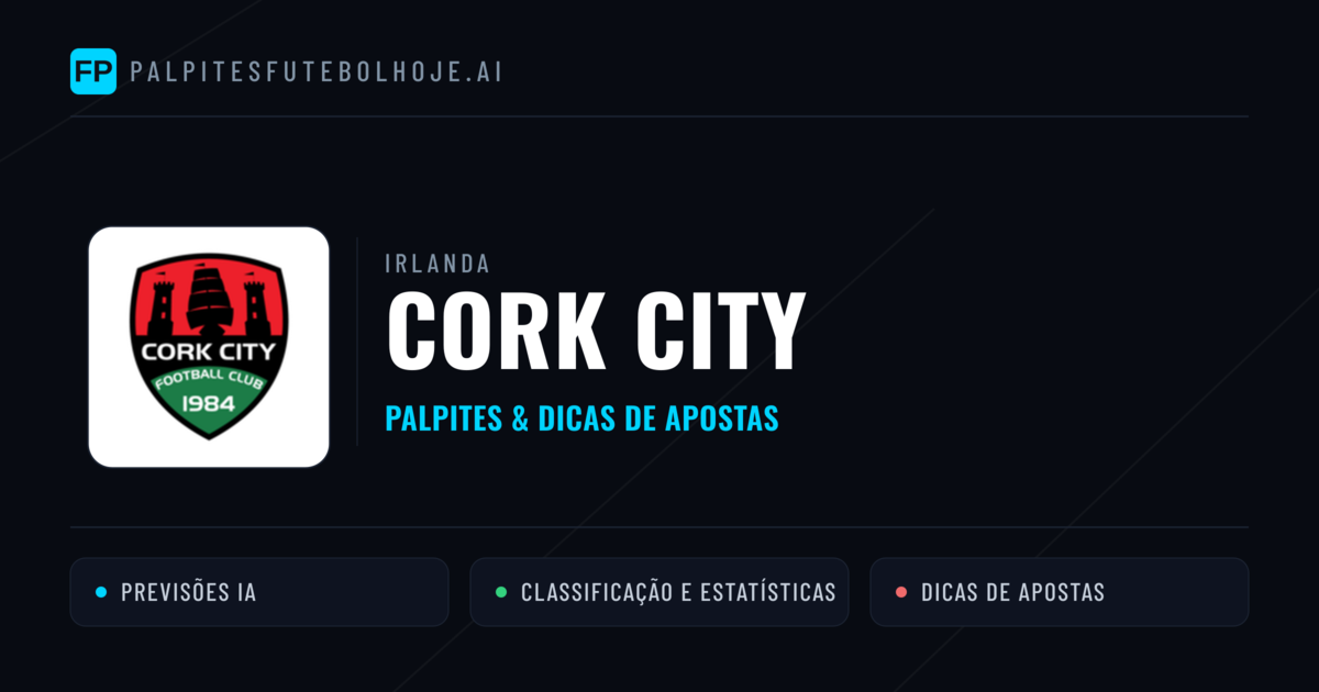 Cork City Palpites & Estatísticas