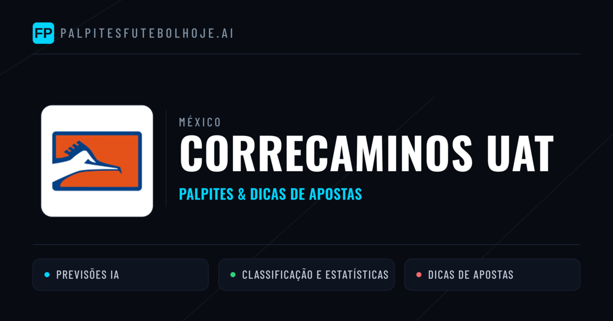 Correcaminos UAT Palpites & Estatísticas