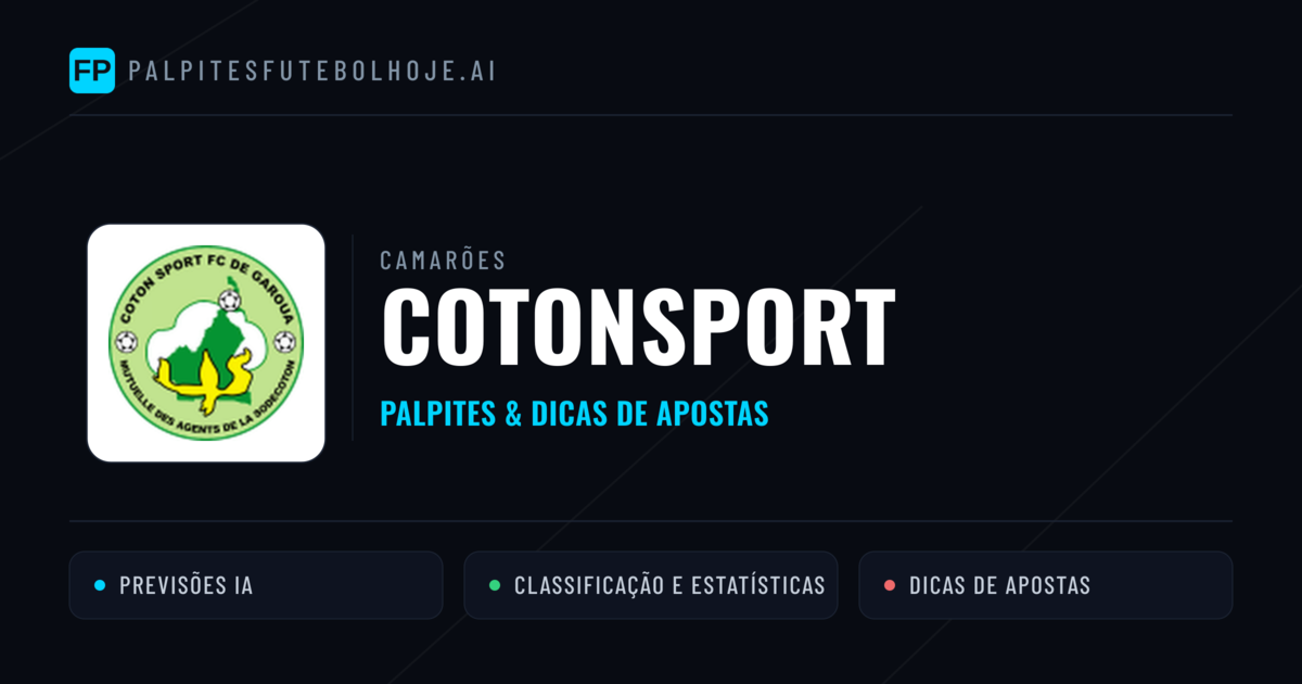 Cotonsport Palpites & Estatísticas