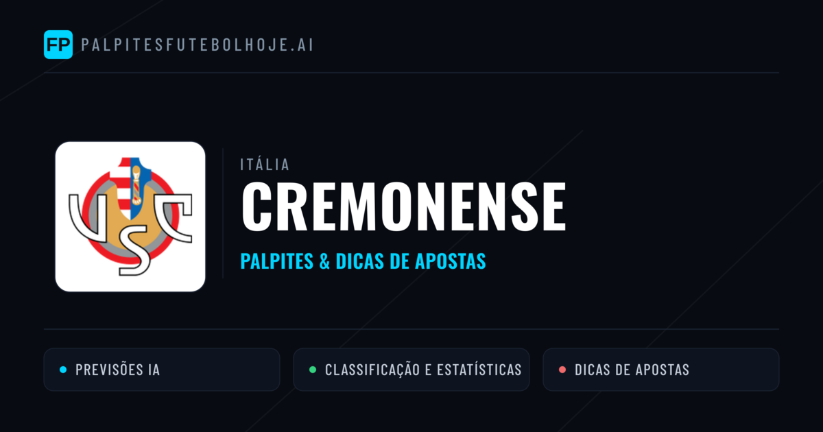Cremonense Palpites & Estatísticas