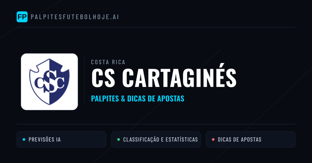 CS Cartaginés Palpites & Estatísticas