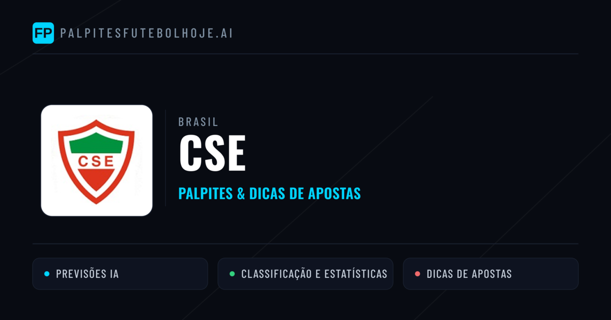 CSE Palpites & Estatísticas
